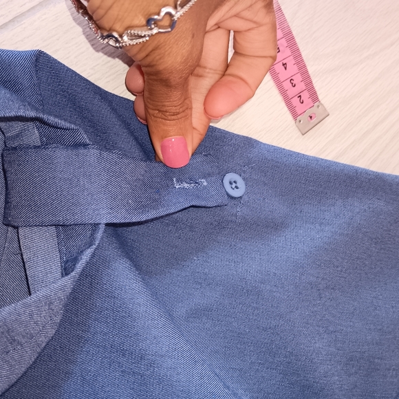 Women Loose Casual Plus Size Denim Dress - Picture 11 of 15